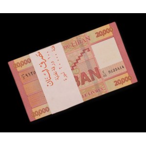 Lebanon. 20000 Livres 2012 Bundle x 100