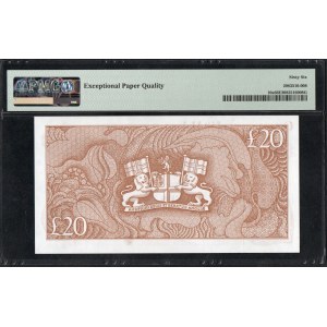 St. Helena. 20 Pounds 1986