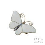 Brooch in the form of a butterfly, Norway, Bergen, goldsmith Marius Hammer, early 20th century.