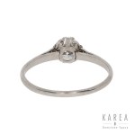 solitary ring, early 20th century.