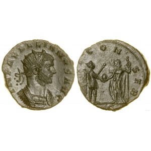 Roman Empire, antoninian coinage, (270-275), Milan