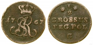 Poland, half-penny, 1767 G, Kraków