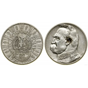 Poľsko, 5 zlotých, 1934 S, Varšava