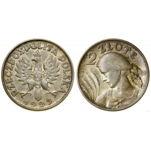 Polska, 2 złote, 1925, Filadelfia