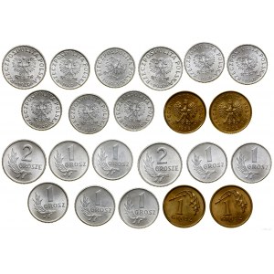 Poland, lot 11 coins, Warsaw