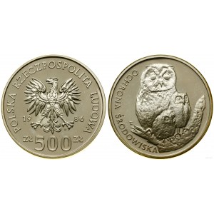 Polsko, 500 zlotých, 1986, Varšava