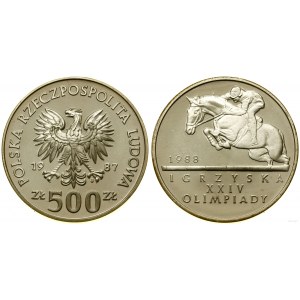 Poland, 500 zloty, 1987, Warsaw