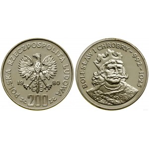 Poland, 200 zloty, 1980, Warsaw