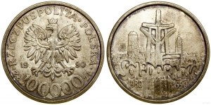 Poland, 100,000 zloty, 1990, USA