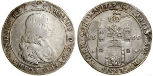 Riga- ville, thaler, 1660, Riga