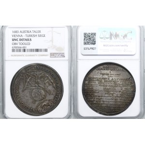 Austria, medal thaler, 1683
