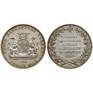 Germany, thaler, 1865 B, Hannover