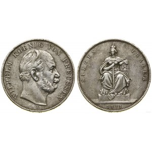 Germany, victory thaler (Siegestaler), 1871 A, Berlin
