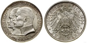 Germany, 2 marks, 1904, Berlin