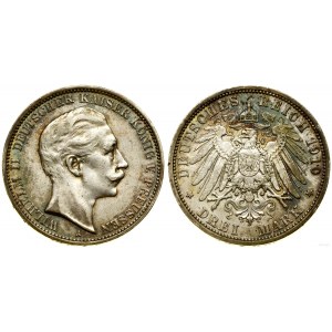 Germany, 3 marks, 1910, Berlin