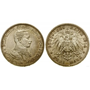 Germany, 3 marks, 1914 A, Berlin