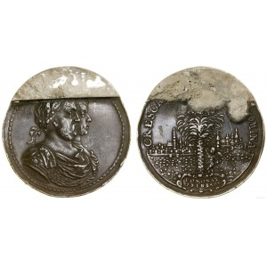 Poland, Medal to commemorate the coronation of the royal couple, 1676, Gdansk