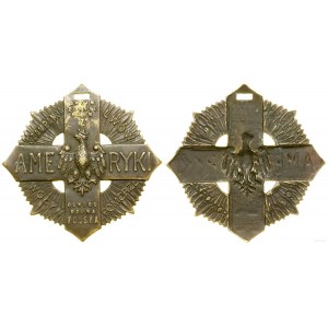 Polska, Krzyż Żołnierzy Polskich z Ameryki (I wzór), 1920, Warszawa