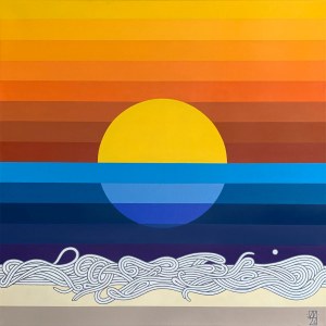 Jagoda Dziewanowska (pseud. Mandala), Sunset, 2024