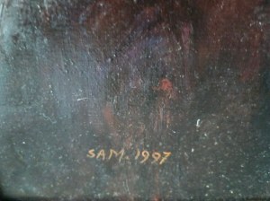 Sławomir Mieleszko (1938 Nowy Świerżeń - 2021 Warszawa), Bez tytułu, 1997