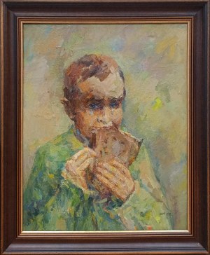 Sławomir Mieleszko (1938 Nowy Świerżeń - 2021 Warszawa), Kromka chleba, 1998