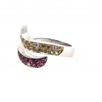 RING IN 18K WHITE GOLD 6.05 GR WITH DIAMONDS - RNG30511