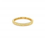 RING IN 18K YELLOW GOLD 1.17 GR YELLOW SAPPHIRES - JG4041644