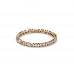 18K RED GOLD RING 1.09 GR WITH DIAMONDS - JG4041802