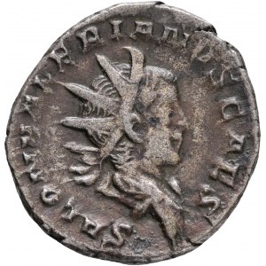 1 Antoninian 256-258 SALONINUS as Caesar , PIETAS AVG, Lugdunum Gaul R!