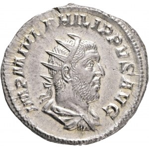 1 Antoninian PHILIPPUS I. ARABS Roma Aequitas