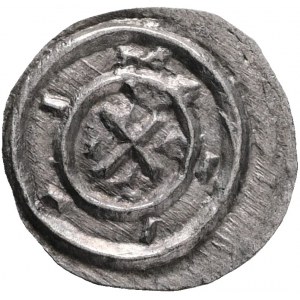 Hungary 1 Denar ND 1131-41 Béla II Var. E, Cross with6 dots