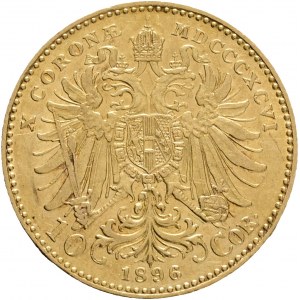 Austria 10 Corona 1896 FRANZ JOSEPH I. Vienna