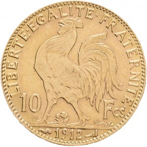 10 Francs 1912 A III. Republic Paris, Ceres