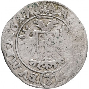 Bohemia 3 Kreuzer 1627 FERDINAND II. Prague