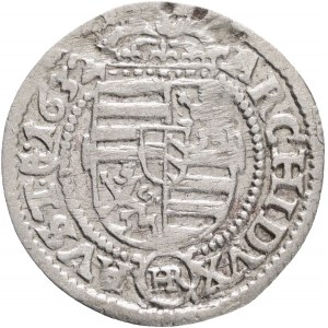 Silesia 3 Kreuzer 1635 HR FERDINAND III., Glatz (Klodzko), R!