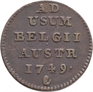 1 Liard 1749 MARIA THERESIA Antwerp