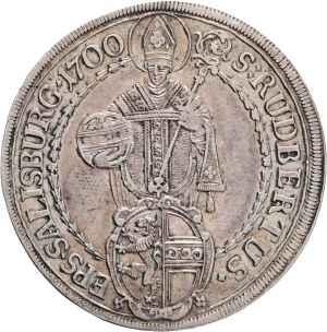 1 Thaler 1700 JOHANN ERNST von THUN Bishopric of Salzburg