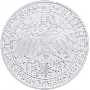 Austria Medal Second Shooting festival INNSBRUCK 1885 , Stefan Scharff 1845-1903 ( Restrike 2023)
