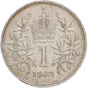 Austria 1 Corona 1901 FRANZ JOSEPH I.