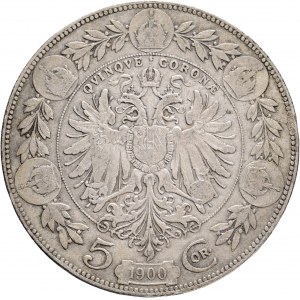 Austria 5 Corona 1900 Franz Joseph I.