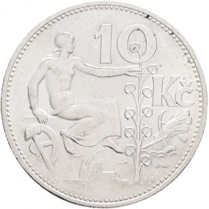 10 Korun 1930 Silver First republik ČR