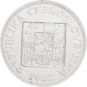 10 corone 1932 Argento Prima Repubblica Ceca