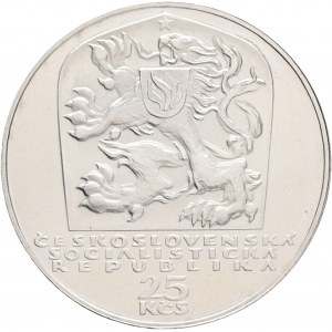 25 Kčs 1969 SNP Plameny ( FLAMES) Slovak National Uprising