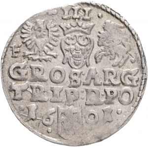 3 Groschen (triple) 1601 SIGISMUND III. Fraustadt (Wschowa)