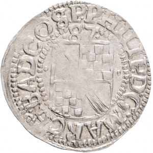 Baden - Baden 2 Kreuzer 1587 PHILIPP II.
