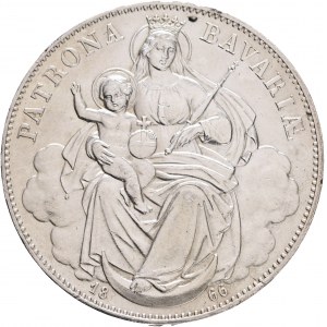 Bavaria 1 Madonenntaler 1866 LUDWIG II.