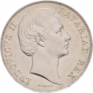 Bavaria 1 Madonenntaler 1866 LUDWIG II.