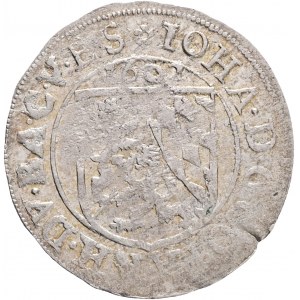 Pfalz-Zweibrücken 3 Kreuzer 1601 RUDOLPH II. Duke JOHN I.the Lame