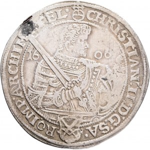 Saxony 1 Thaler 1606 HR CHRISTIAN II Saxony Dresden