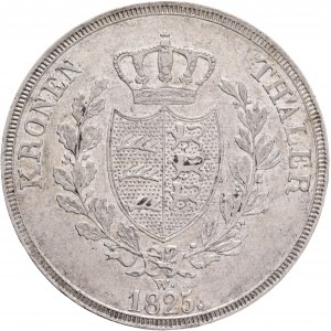 Württemberk 1 Kronenthaler 1825 W WILHELM I. Stuttgart
